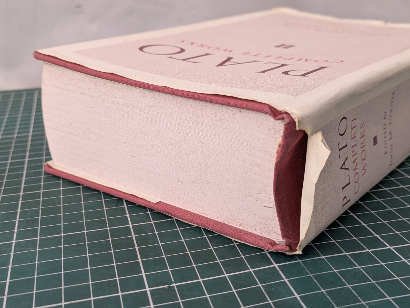 Plato Complete Works – John M Cooper – Hardback book