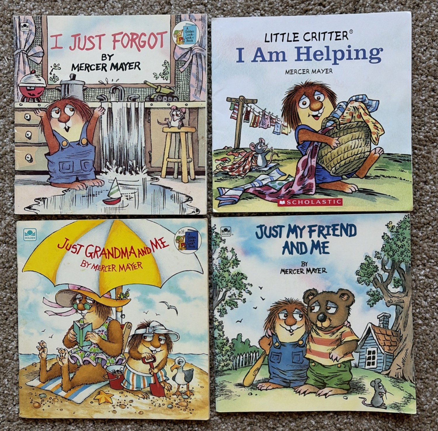 Lot 17 Mercer Mayer Little Critter Picture Story Books (1 HB) Vintage & Modern