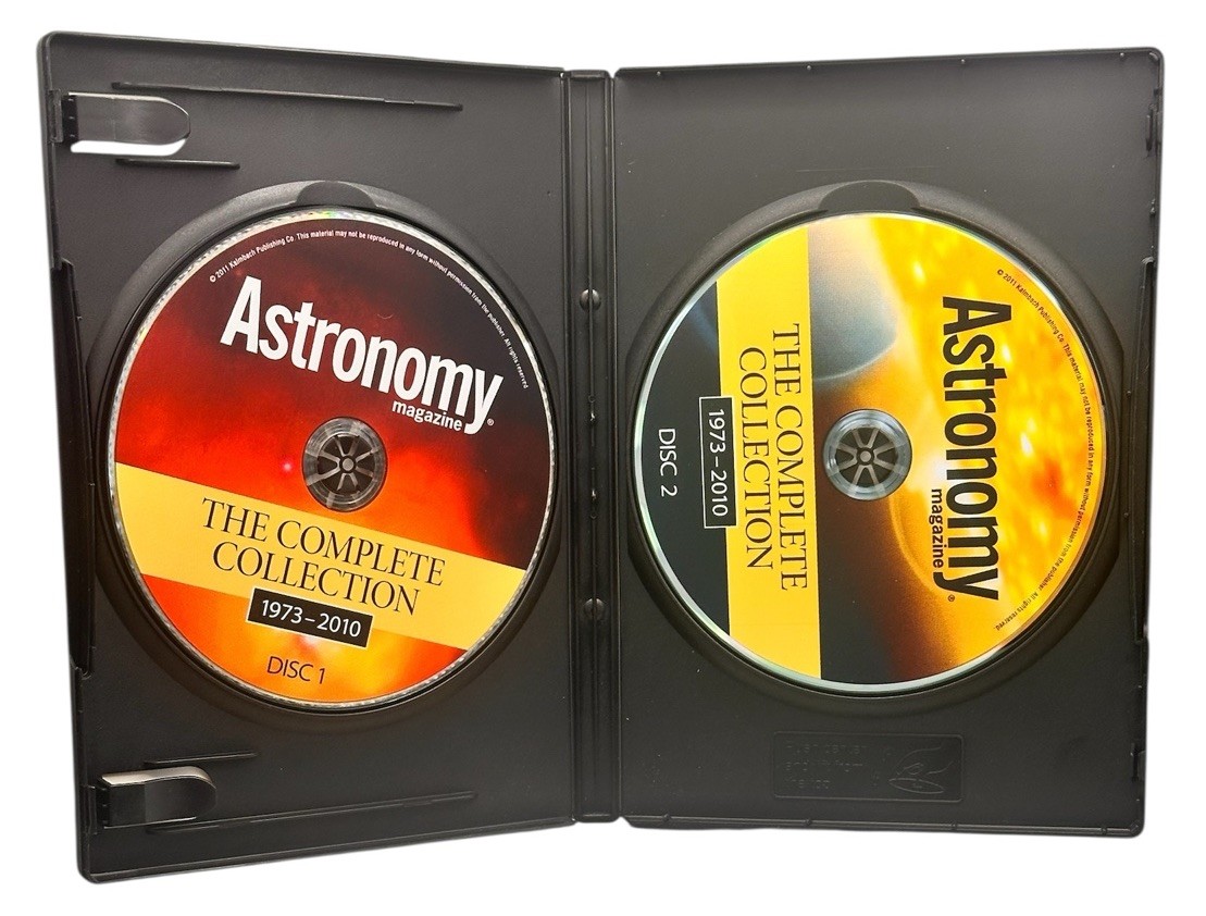ASTRONOMY MAGAZINE THE COMPLETE COLLECTION 1973-2010 DVD-ROM FOR COMPUTERS ONLY