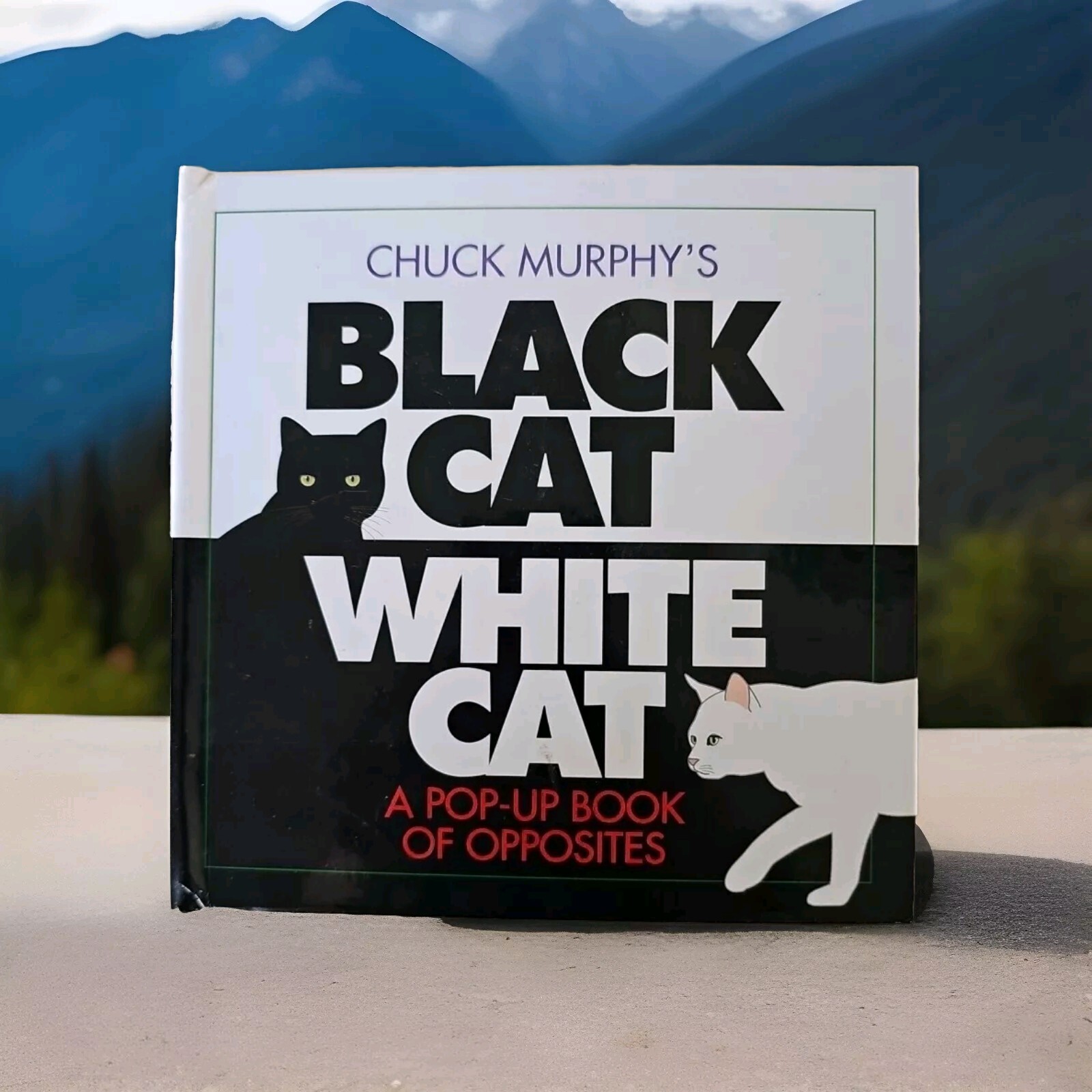 Black Cat, White Cat: A Pop-Up Book of Opposites by Murphy, Chuck