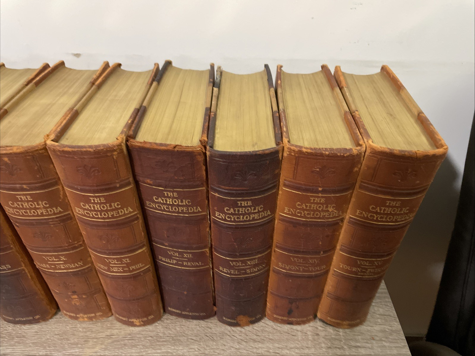 Complete 15 Volume Set – Vintage The Catholic Encyclopedia: Vol I-XV & Index