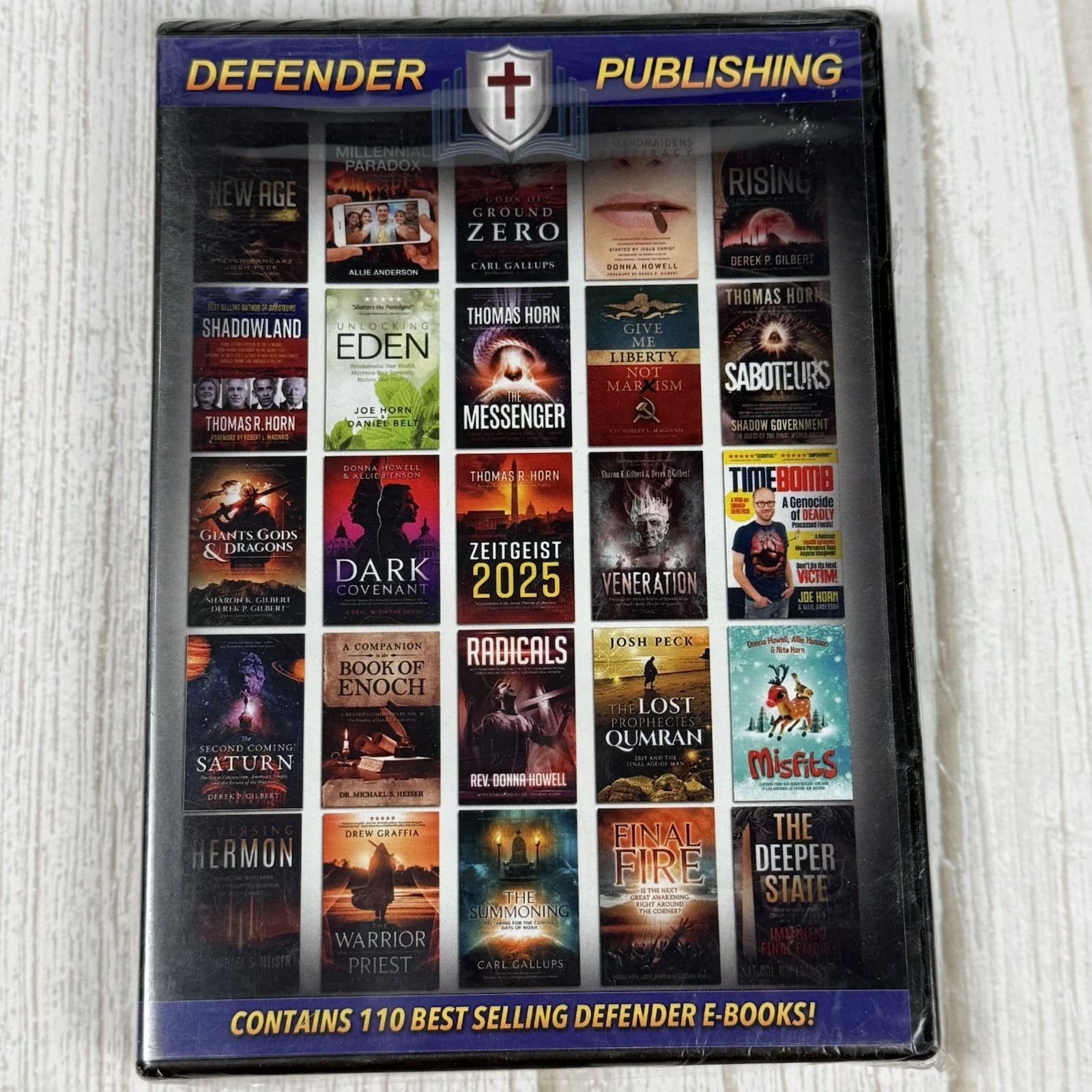 Data Disc Defender Publishing 100 Best Selling E-Books PDF / Kindle Free Ship