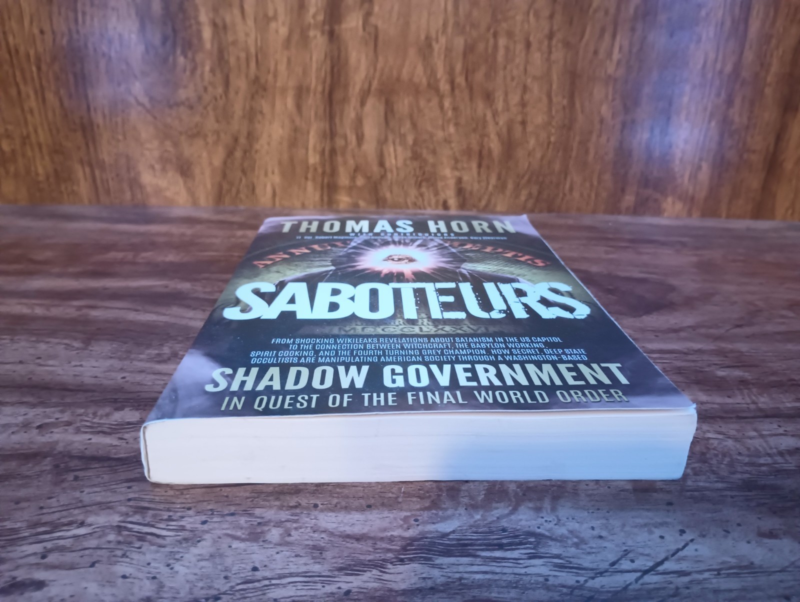Saboteurs by Thomas Horn (2017, Trade Paperback) Defender Publishing Very Good