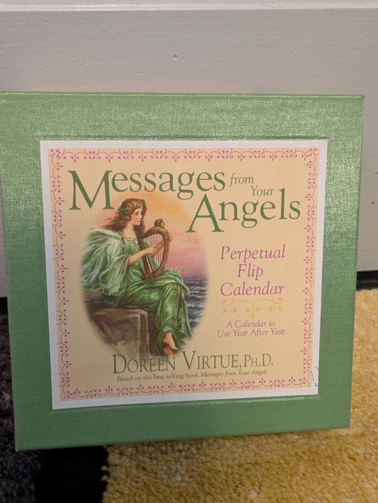 Messages From Your Angels Flip Perpetual Calendar by Doreen Virtue Ph.D NEW