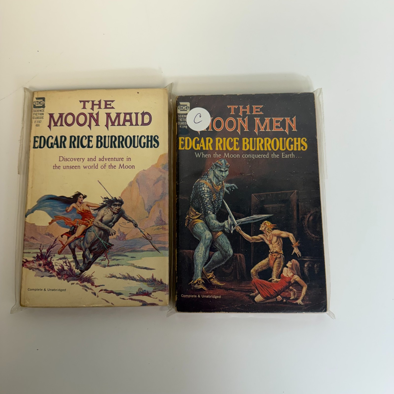 Edgar Rice Burroughs Lot Of 36 Vintage Paperback Books