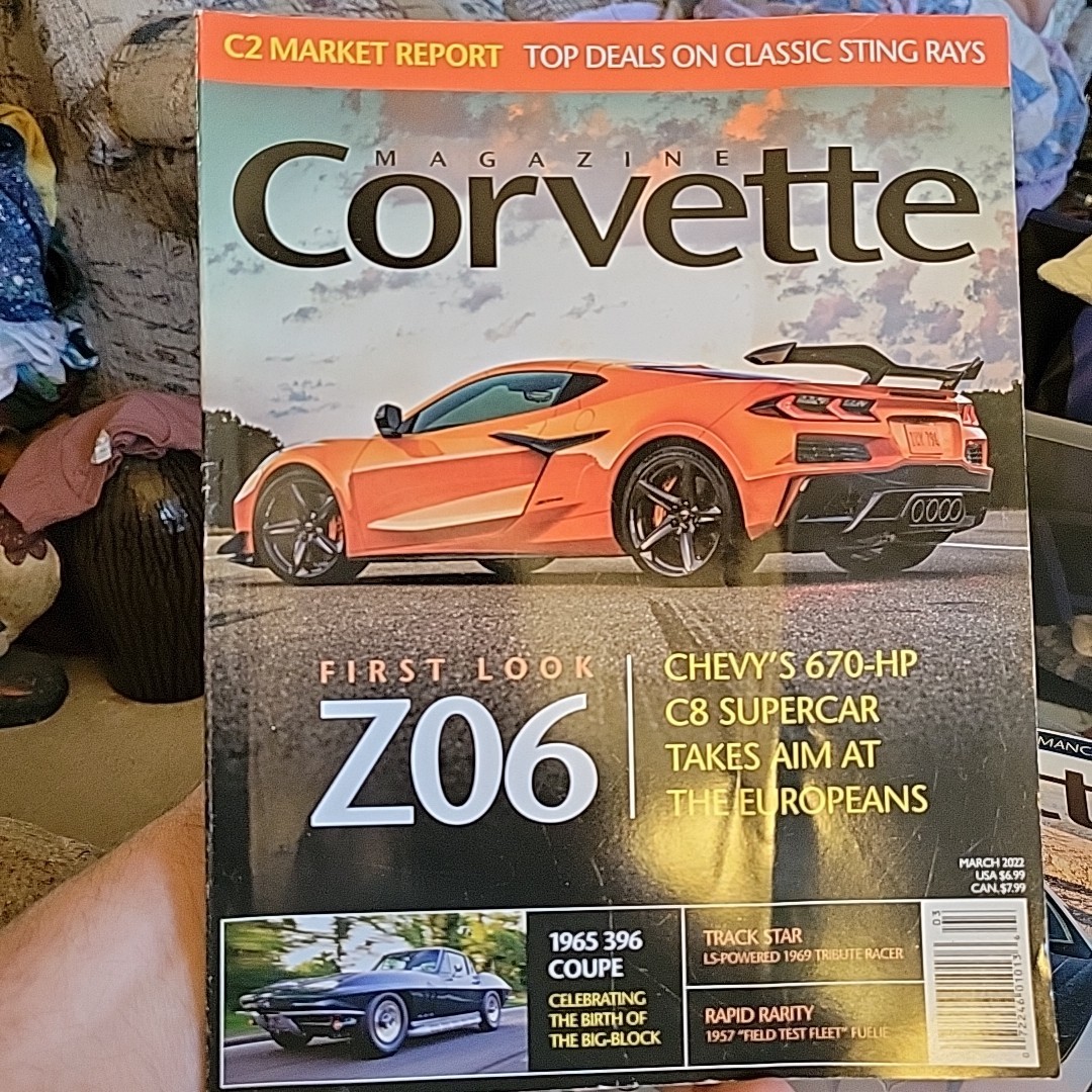 Corvette Magazine Lot of 7 – 2019-2024 List in Description