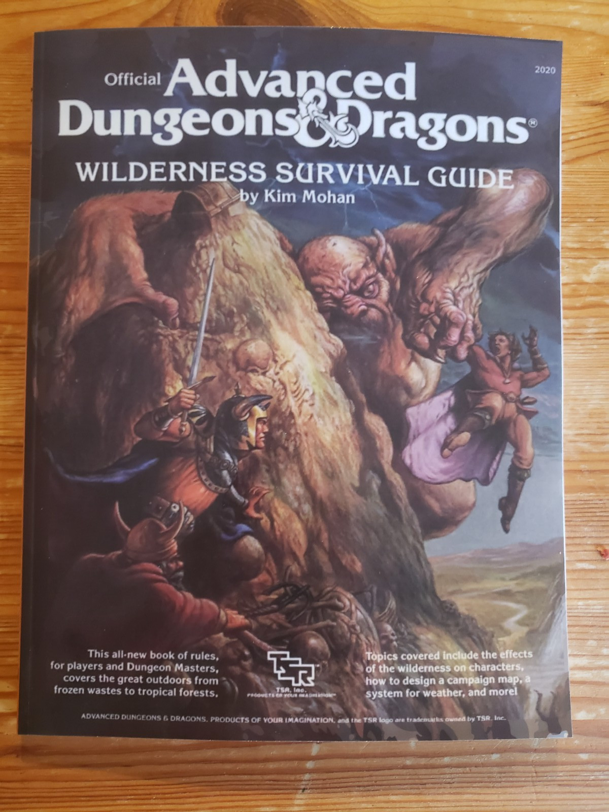 AD&D Wilderness Dungeoneer Survival Guide — Lot of 4 softcover D&D books NEW
