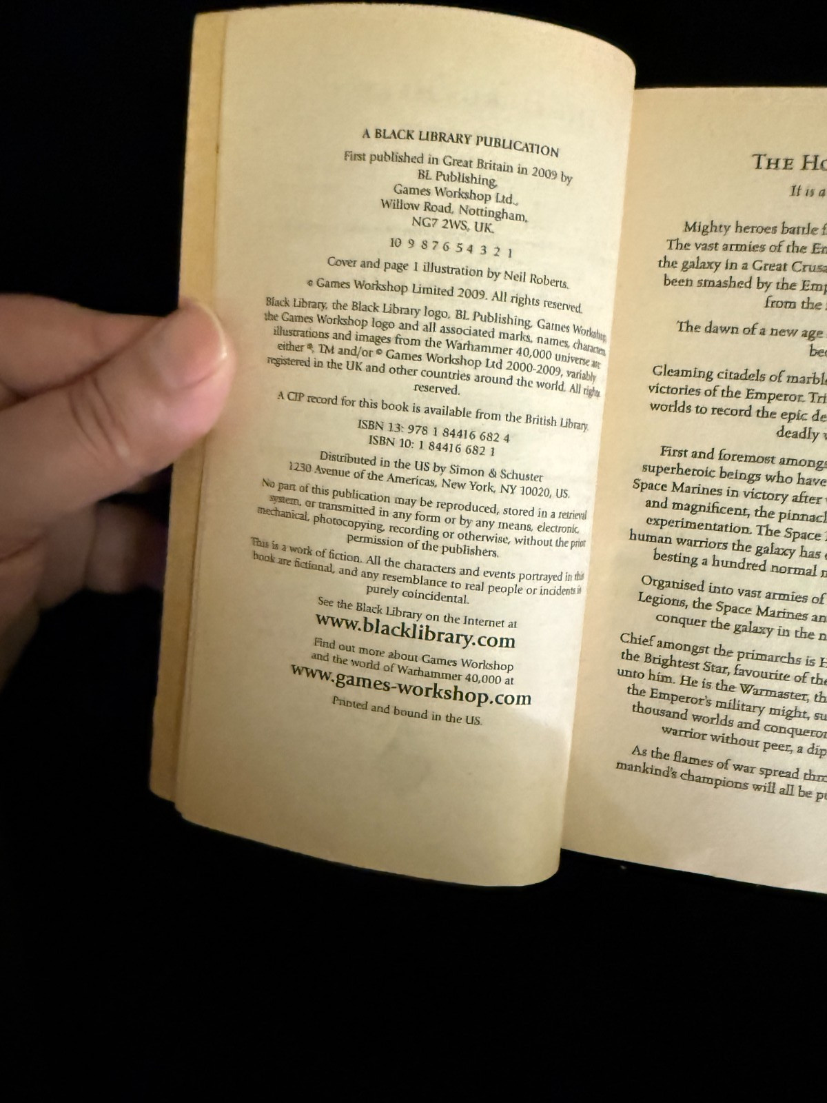 Horus Heresy Tales of Heresy 2009 Black Library Books Warhammer 40K