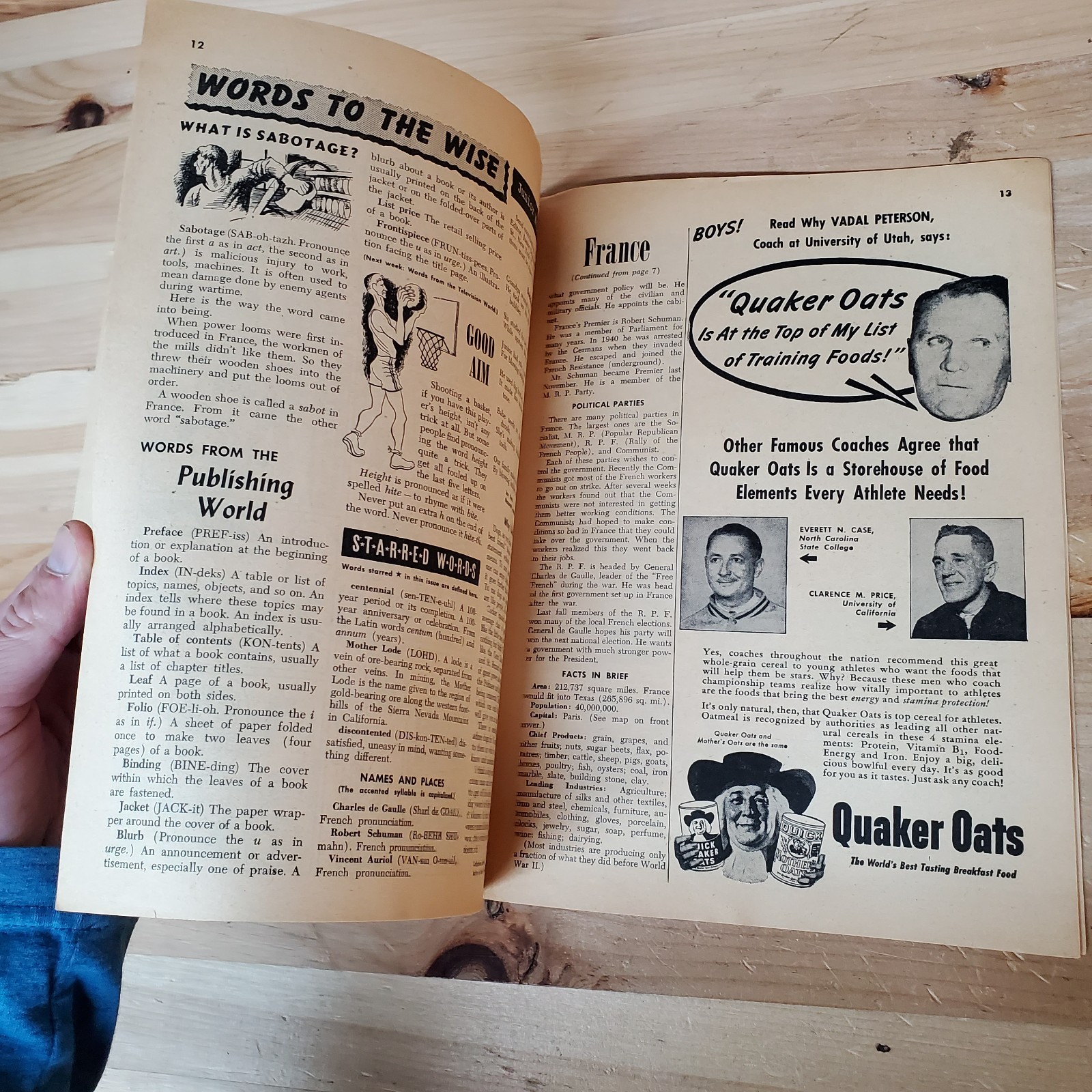 JUNIOR SCHOLASTIC Feb. 2, 1948 FRANCE TODAY Your World View Magazine