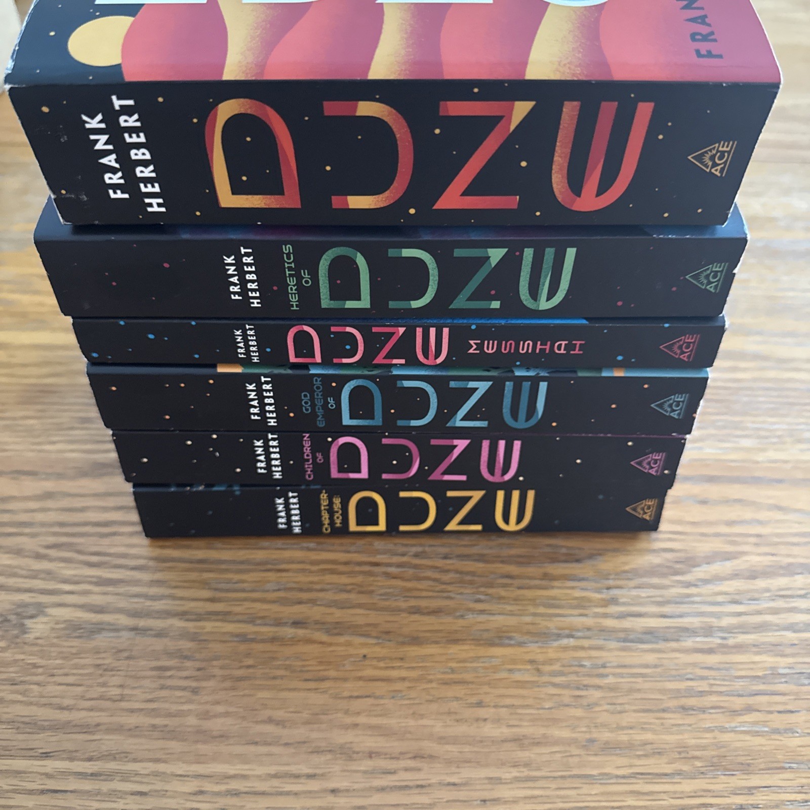 🔥Complete Series Set DUNE 1-6 by Frank Herbert Very Good And Better Condition