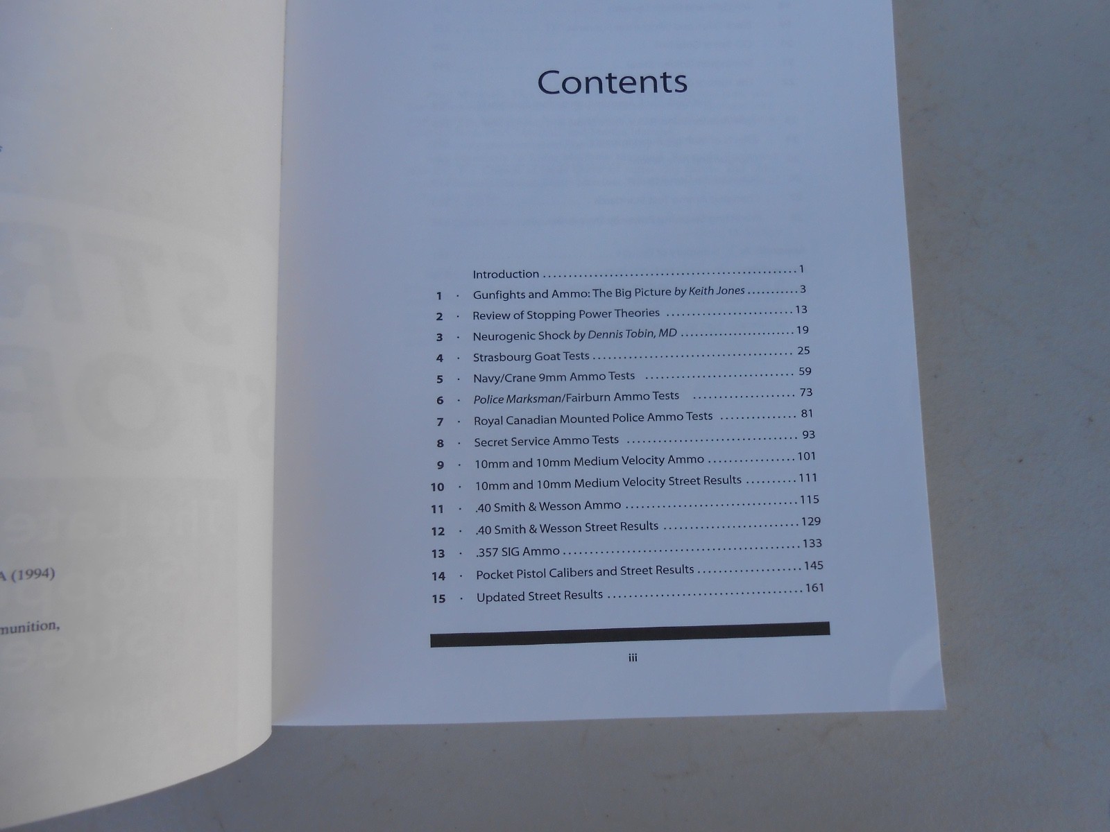 1996 Street Stoppers – The Latest Handgun Stopping Power Results SC 374 Pgs LN