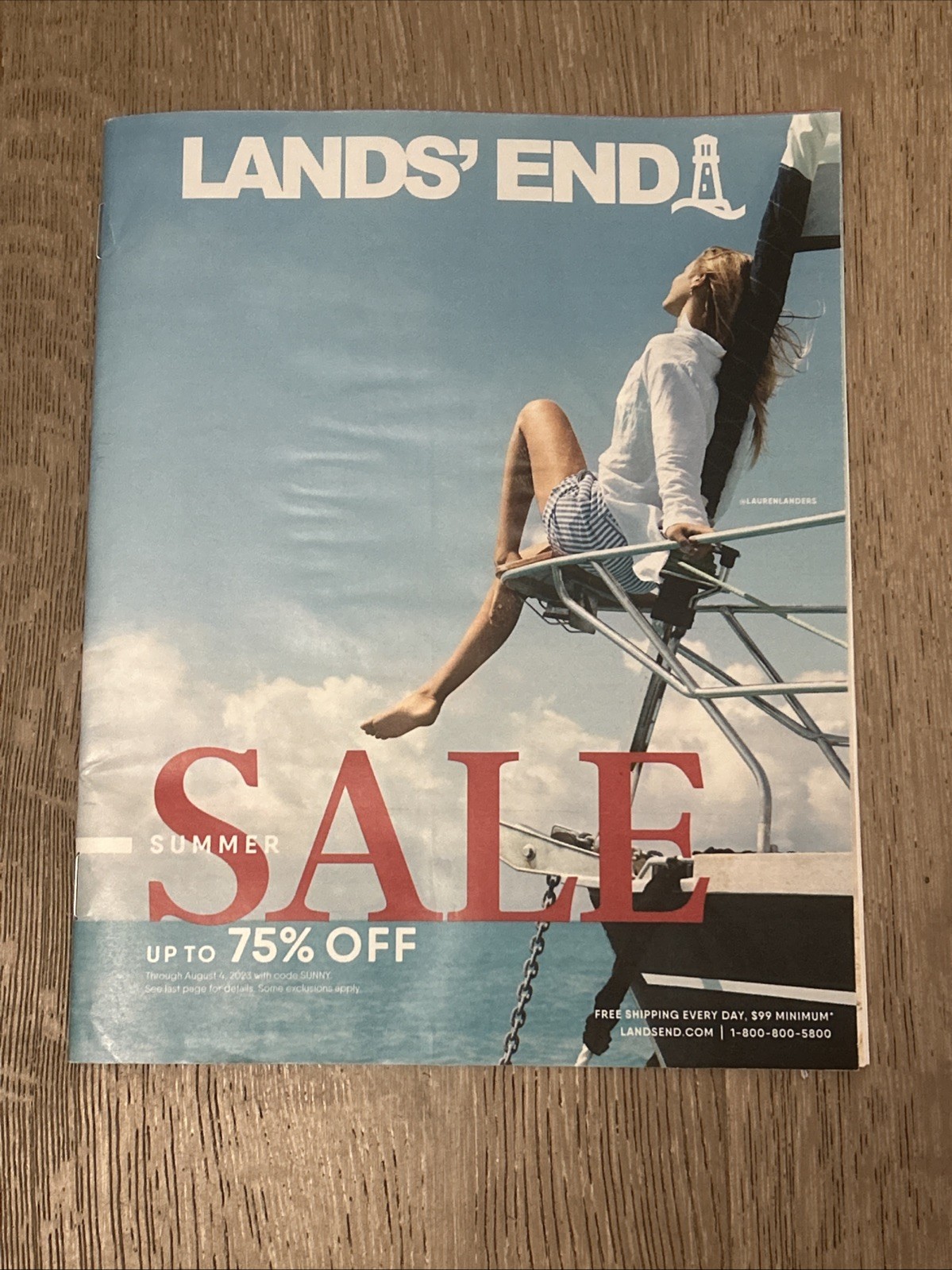 LANDS’ END Summer Sale Fashion CATALOG Summer 2023 – 47 Pages