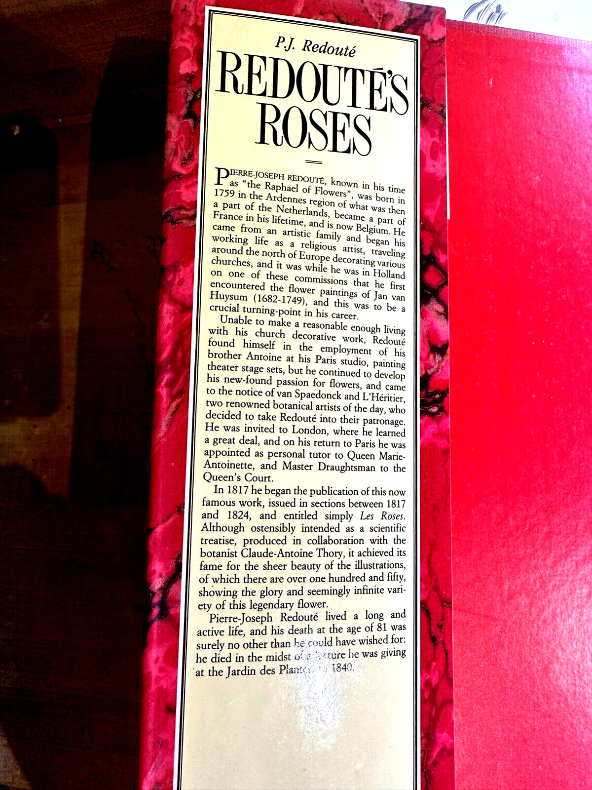 Redoutés Roses by P.J. Redouté – The Wellfleet Press – English CG102