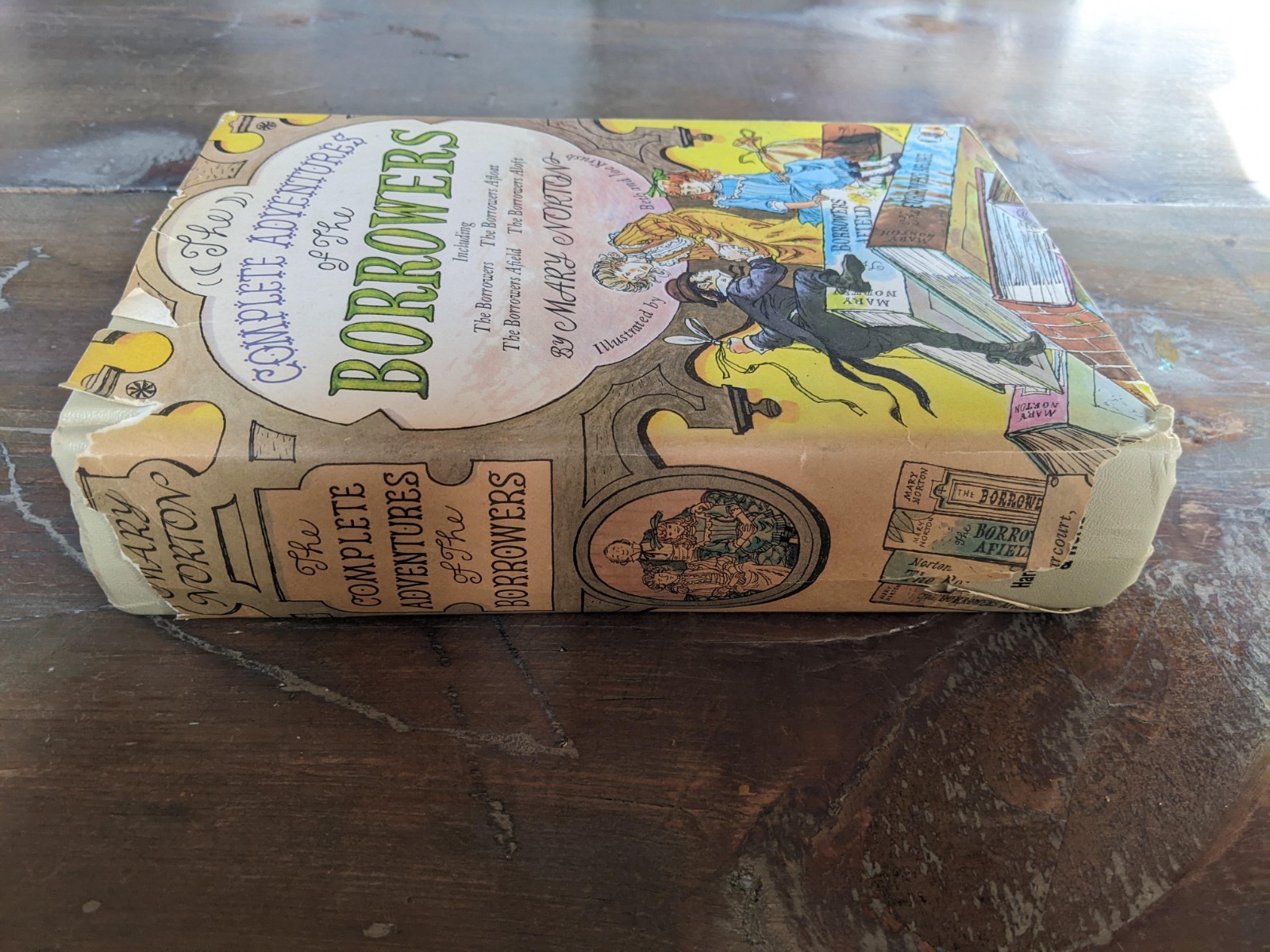 The Complete Adventures of the Borrowers by Mary Norton HC DJ 1967 Book Club BCE