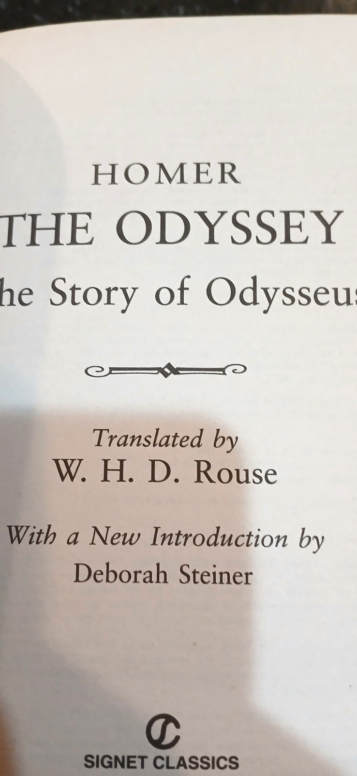 Two Paperback Set: Homer The Iliad & The Odyssey.
