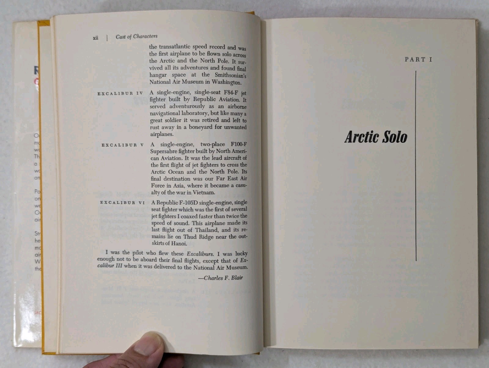 SIGNED Charles F. Blair Red Ball in the Sky 1969 2nd Print Hardcover