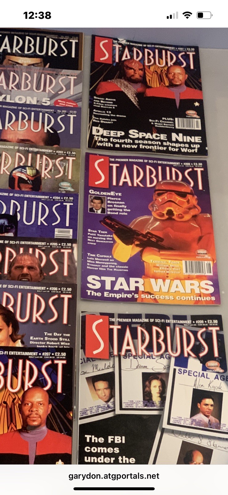 JOB LOT 51 VINTAGE STARBURST MAGAZINES, NUMBERS 161-209 GREAT CONDITION