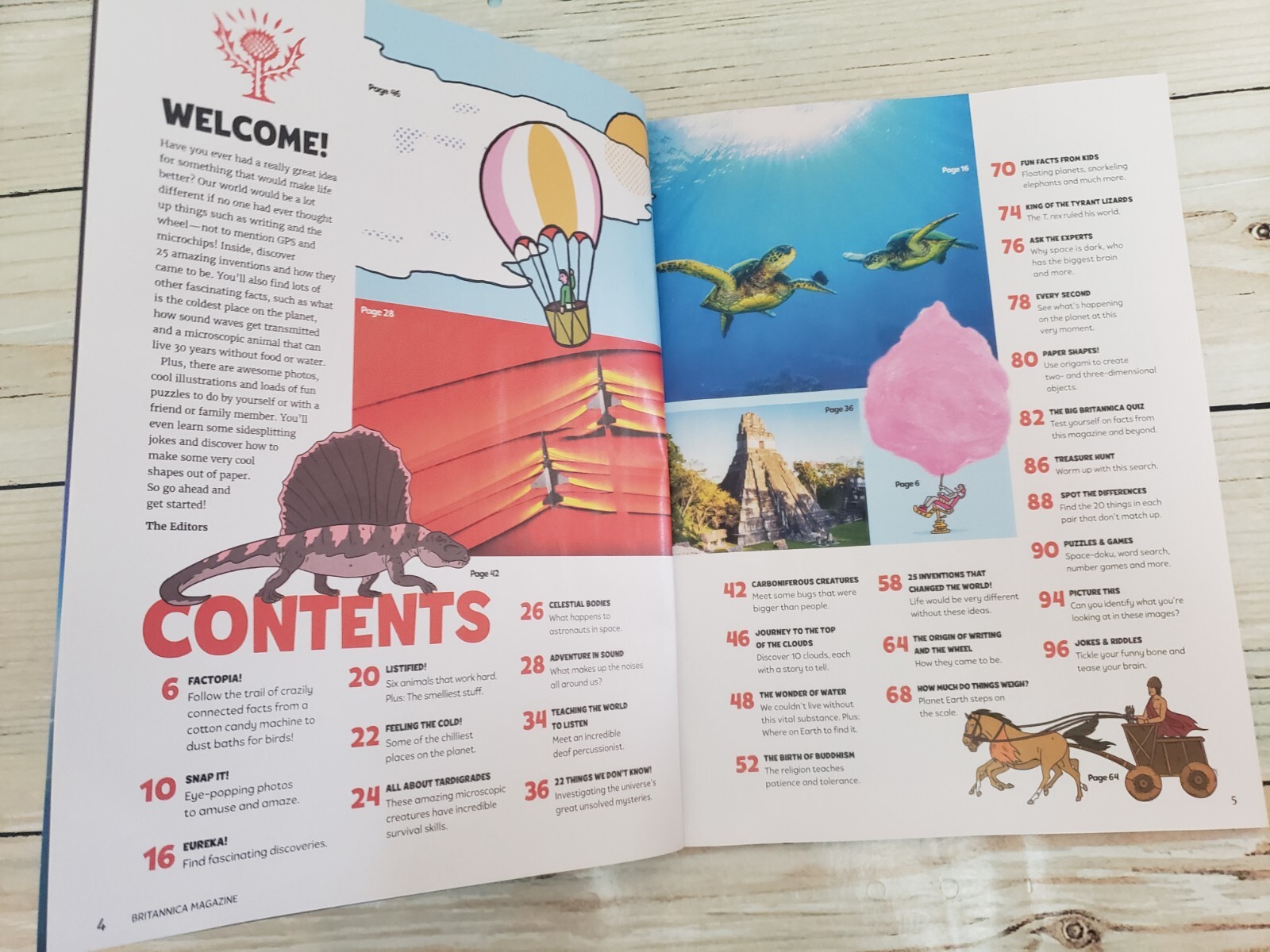 Britannica May 2023 Magazine 25 Inventions that Changed the World Cool Creatures