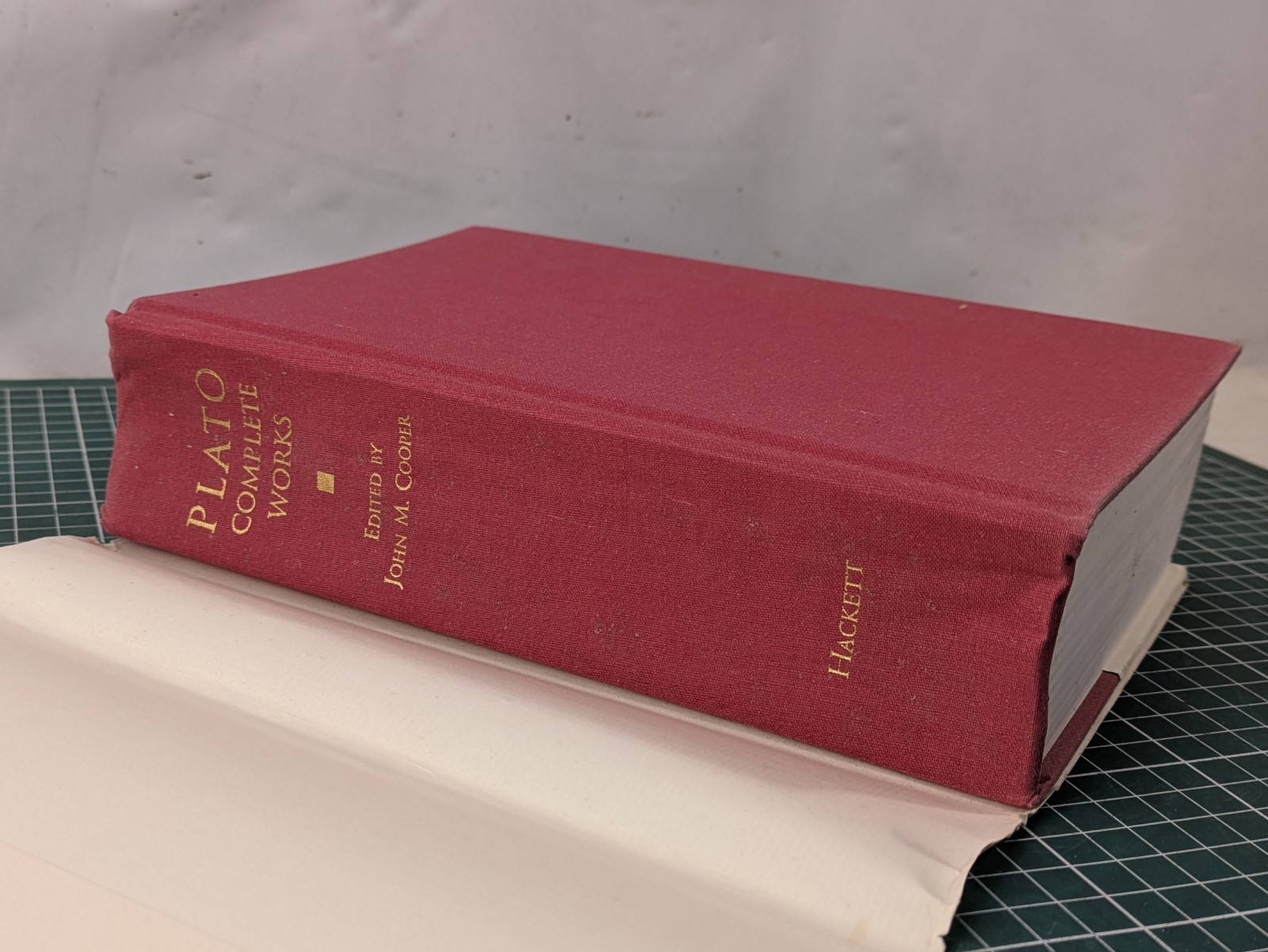 Plato Complete Works – John M Cooper – Hardback book