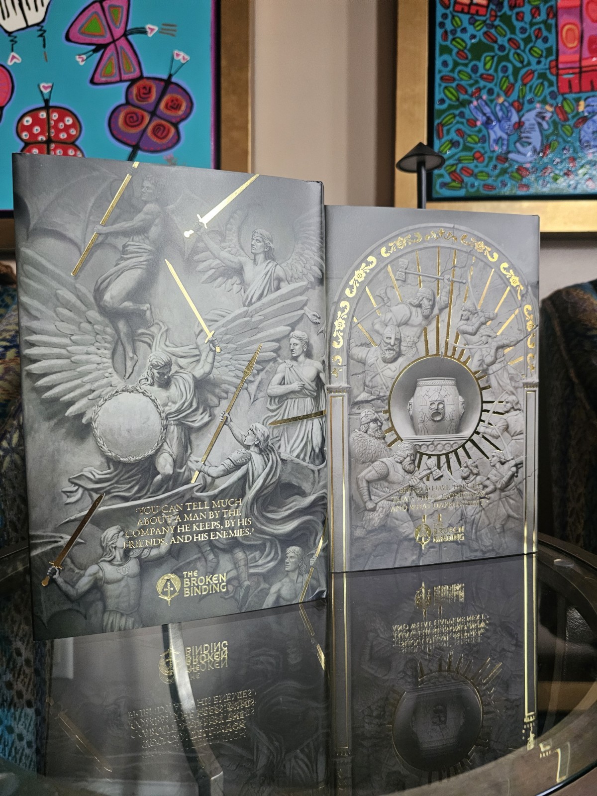 BROKEN BINDING Malice & Valour The Faithful and the Fallen ✨TIER 1 ✨️ Signed