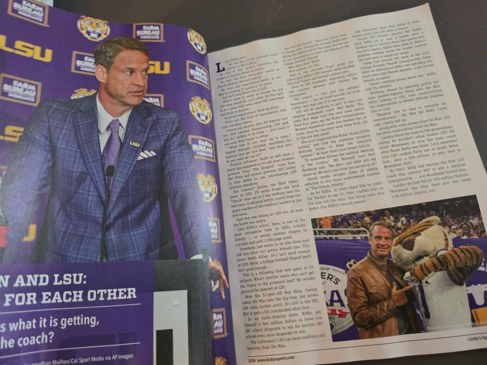College Football National 2026 Preview Magazine by Lindy’s Sports – Volume 29