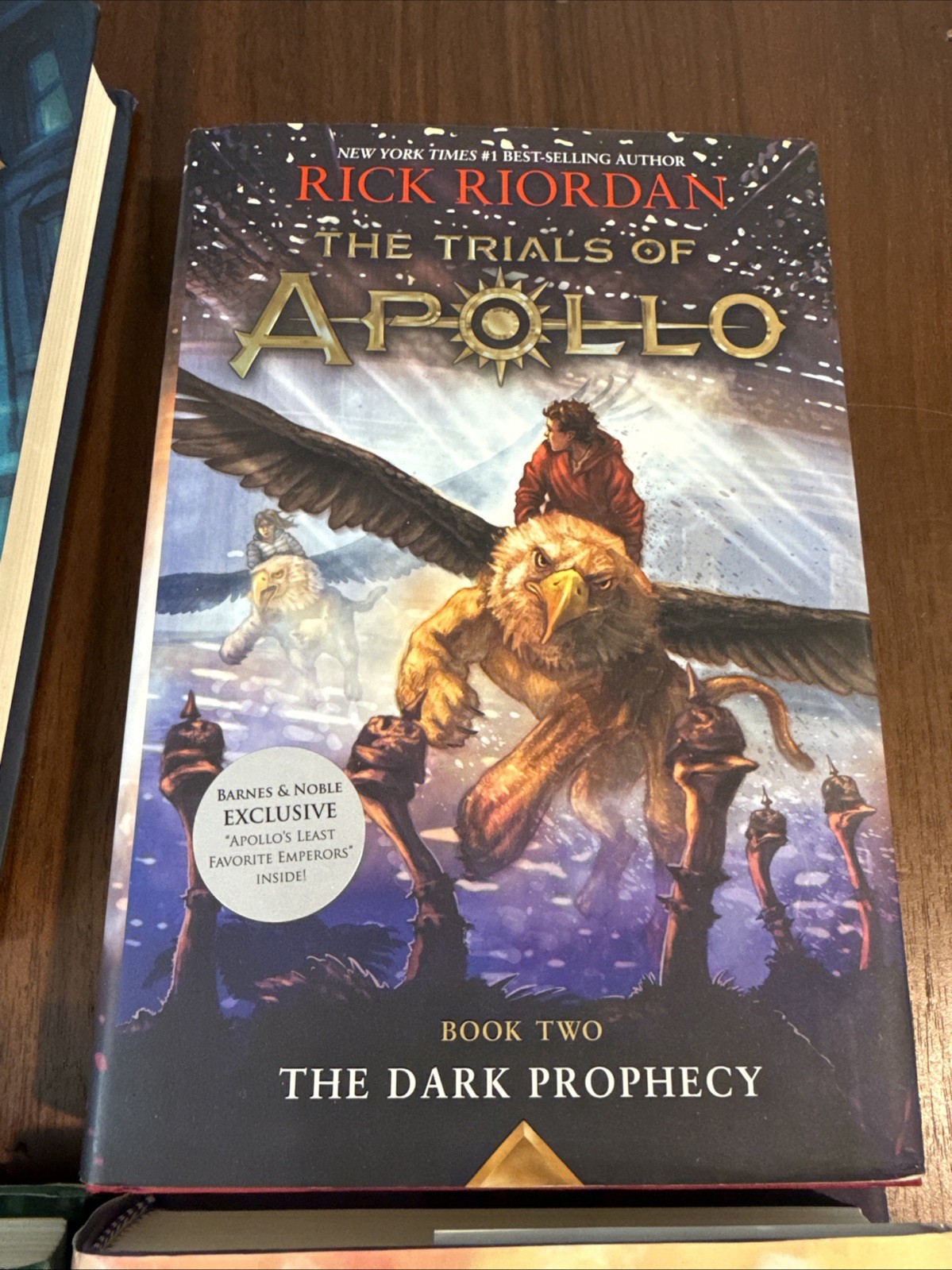 The Trials of Apollo Hardcover 1-4 Book Set Rick Riordan 1st Ed 2 B&N Exclusive