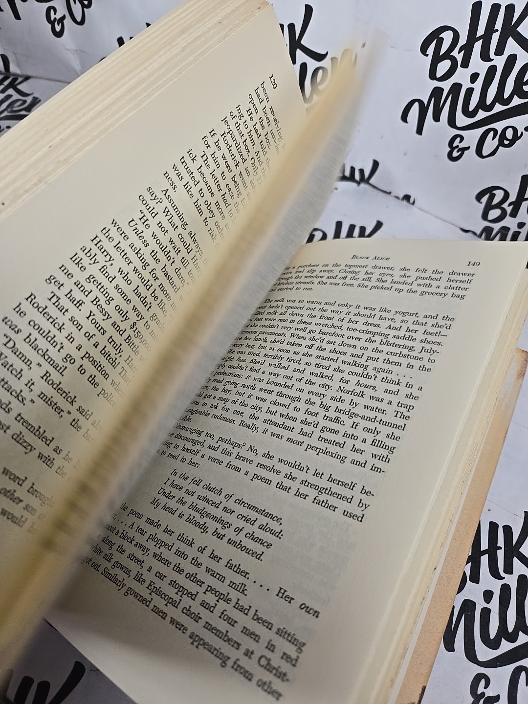 Black Alice by Thom Demijohn Vintage 1968 Hardcover Book Club Edition
