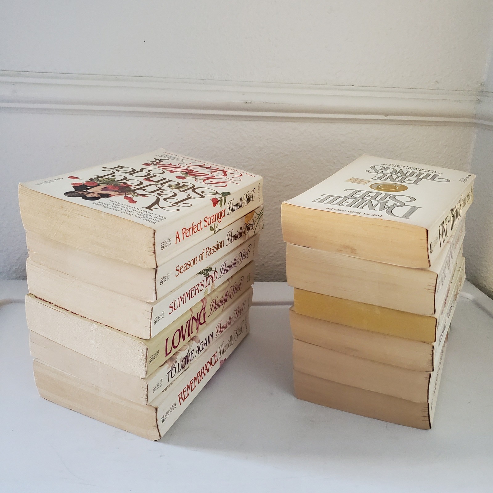 Danielle Steel Vintage Paperback Book Lot of 12 Romance Novels Dell Pocket Books