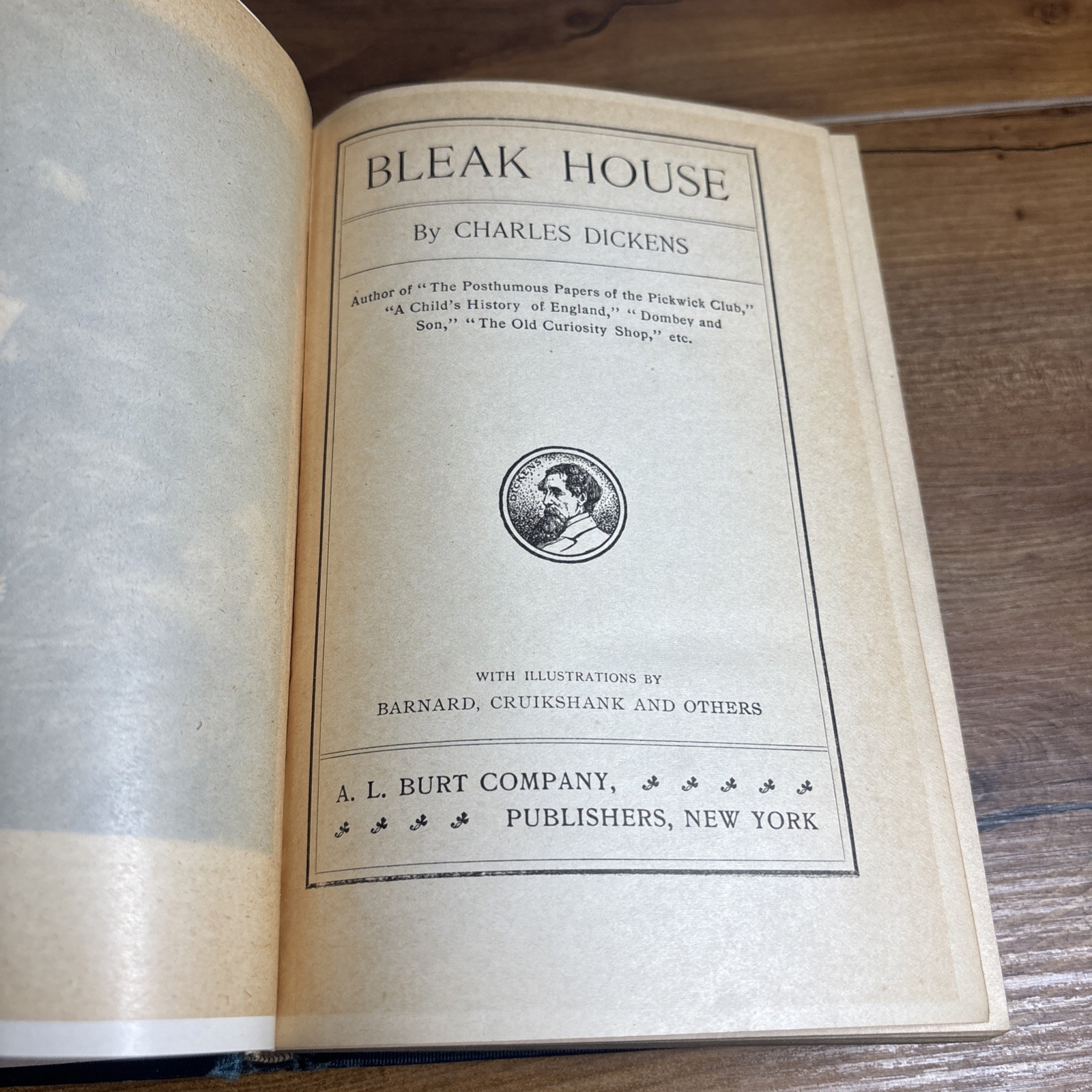 Charles Dickens’ Works A.L. Burt 7 Volumes