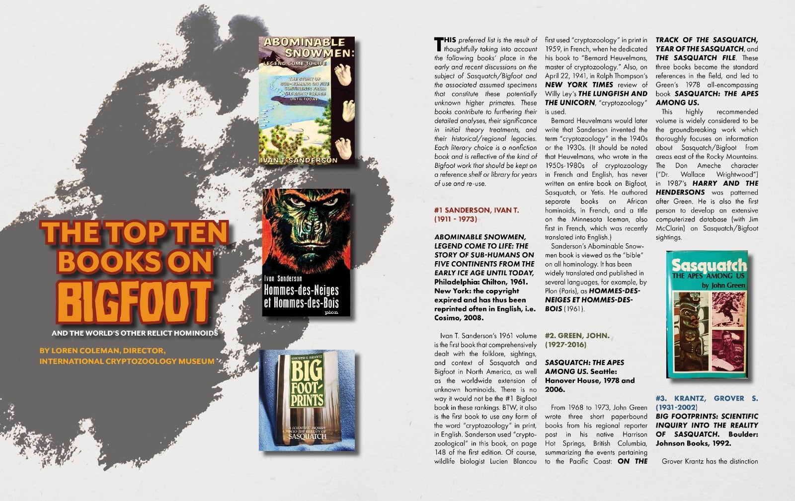 MEN’S ADVENTURE QUARTERLY #14, the BIGFOOT ISSUE.
