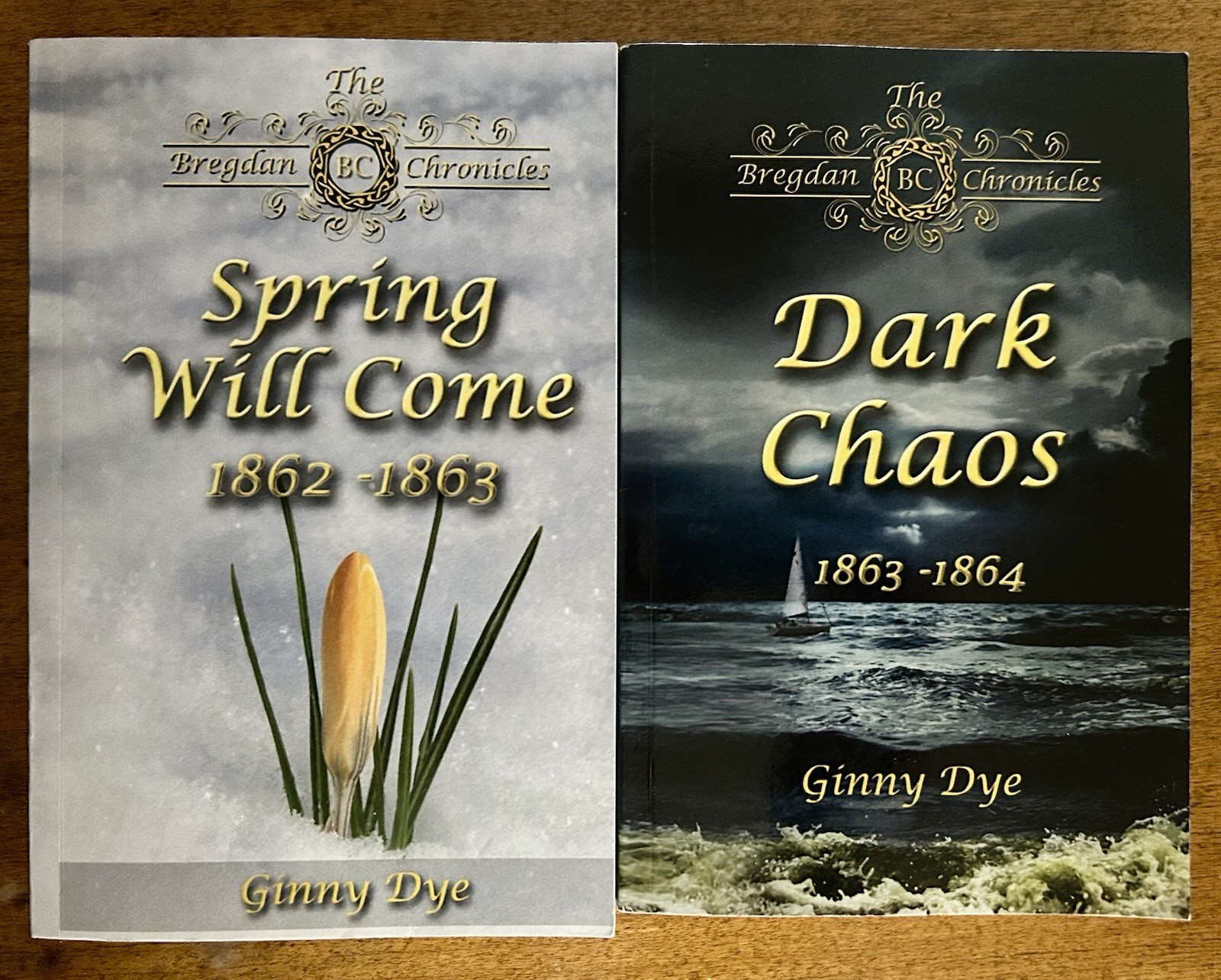 THE BREGDAN CHRONICLES by Ginny Dye Book Lot of 8 #1-4 6-9 PB Civil War