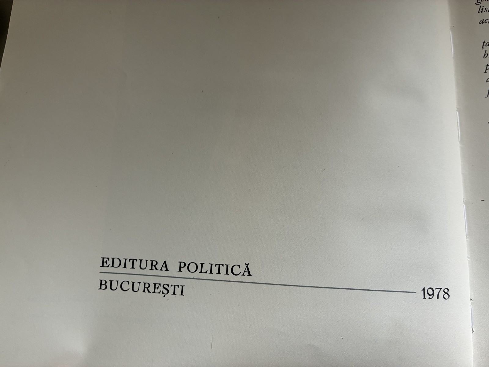 Omagiu Ceausescu 1978 — Antique Communist Romania Propaganda Book