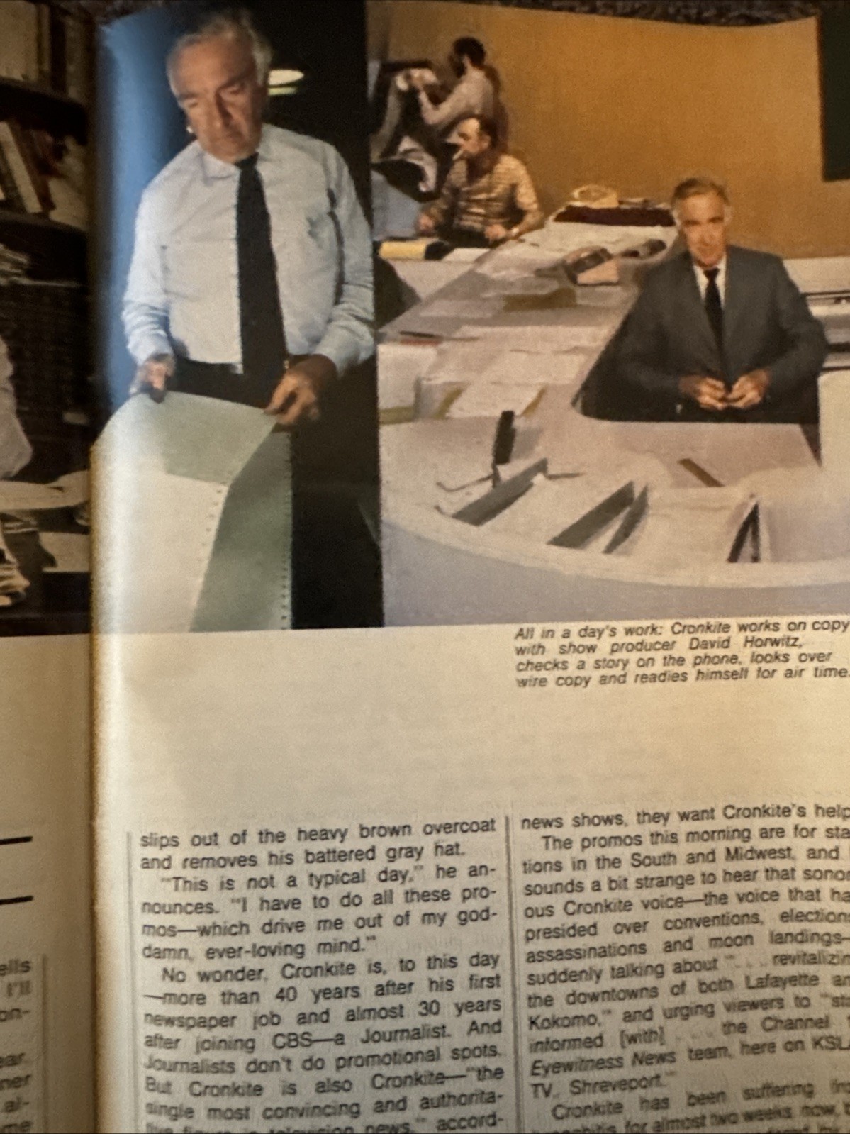 TV GUIDE 1979 April 21-27 Walter Cronkite Inside CBS News Columbus Metro Edition