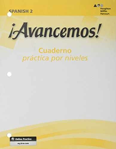 Avancemos: Cuaderno Practica Por Niveles 2, – Paperback, by ML – Acceptable p