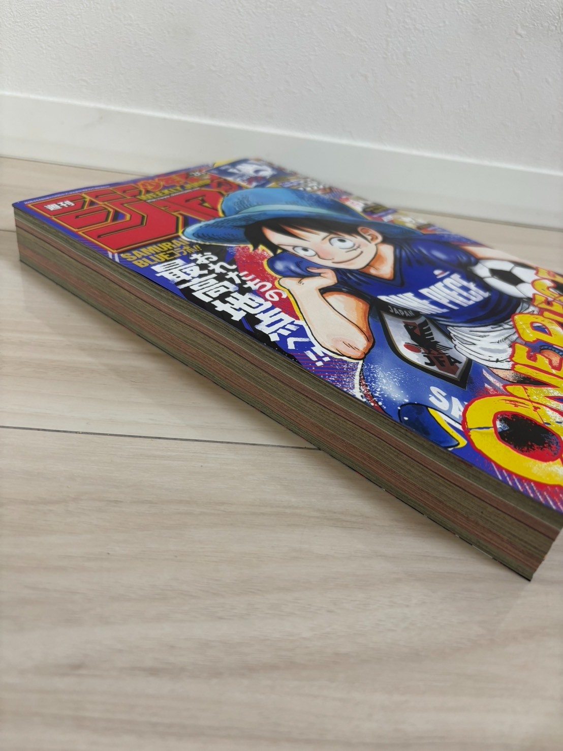 Weekly Shonen Jump 2026 No.26 ONE PIECE × JAPAN SAMURAI BLUE ship within 2days
