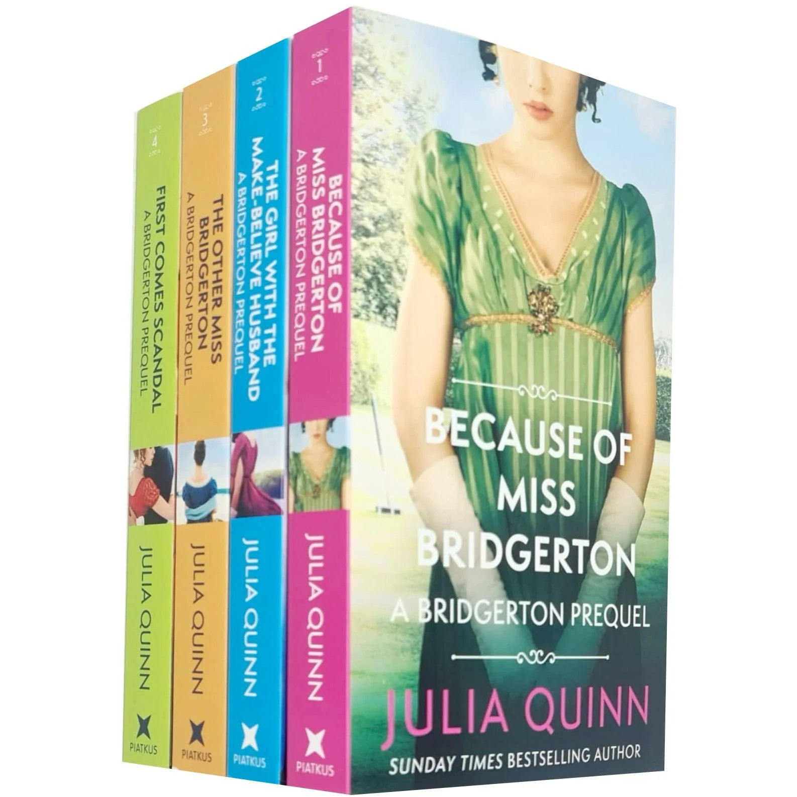 Bridgerton Prequels Rokesbys Series 4 Books Collection Set By Julia Quinn (Becau