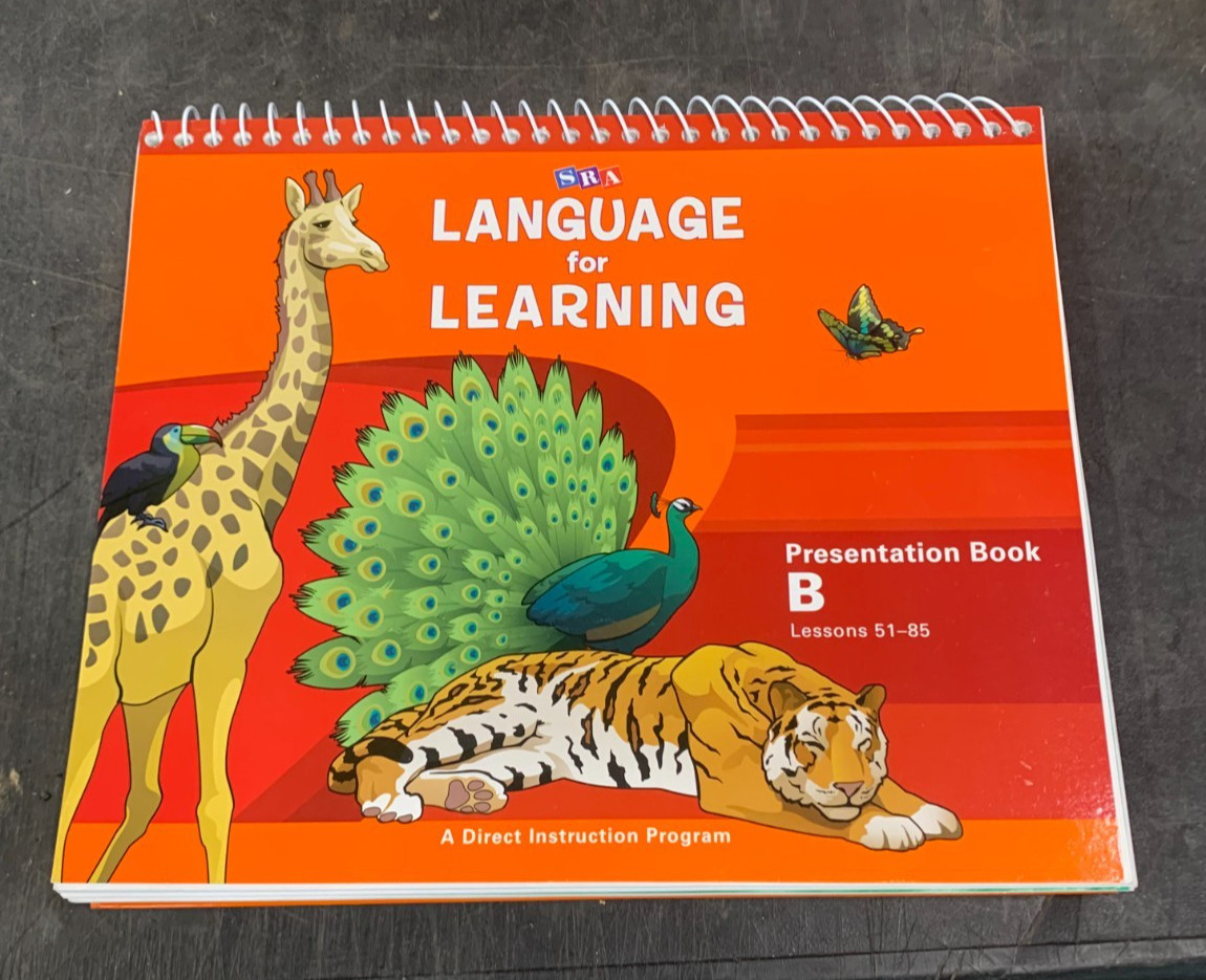 SRA Language for Learning Presentation Book B