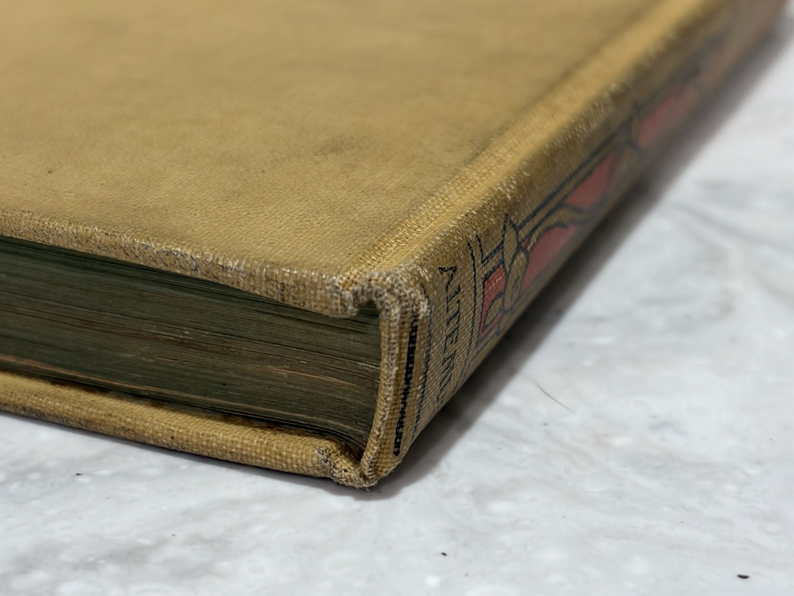 Through the Looking Glass Illustrated 1897 Antique Book Alice In Wonderland