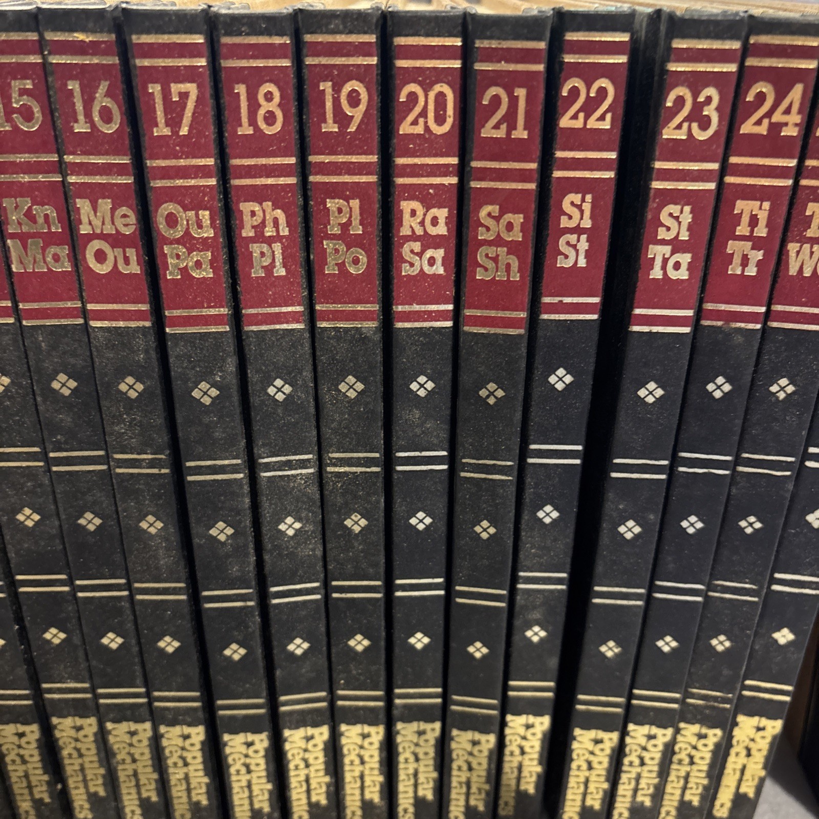 Popular Mechanics Do-It-Yourself Encyclopedia 27 Volumes HC 1986 Hearst