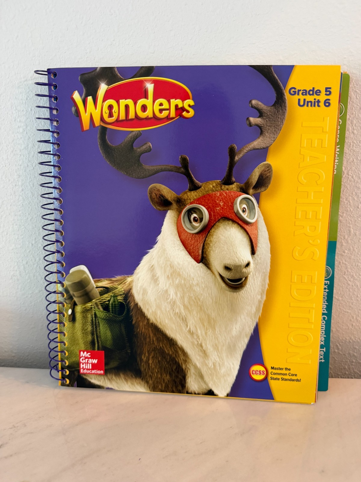 Grade 5 Wonders Teacher Edition Set Units 1-6 NEW 2017 Complete Curriculum