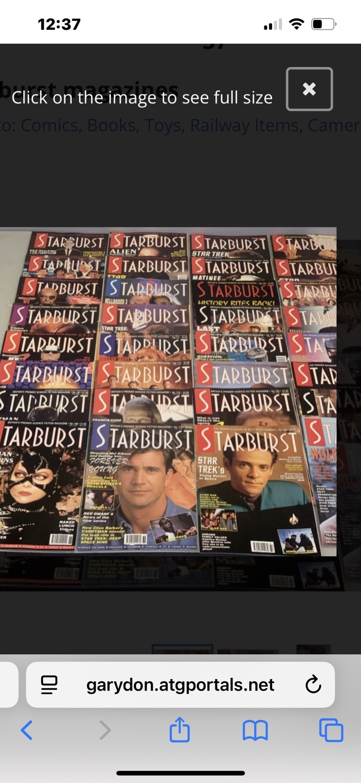 JOB LOT 51 VINTAGE STARBURST MAGAZINES, NUMBERS 161-209 GREAT CONDITION