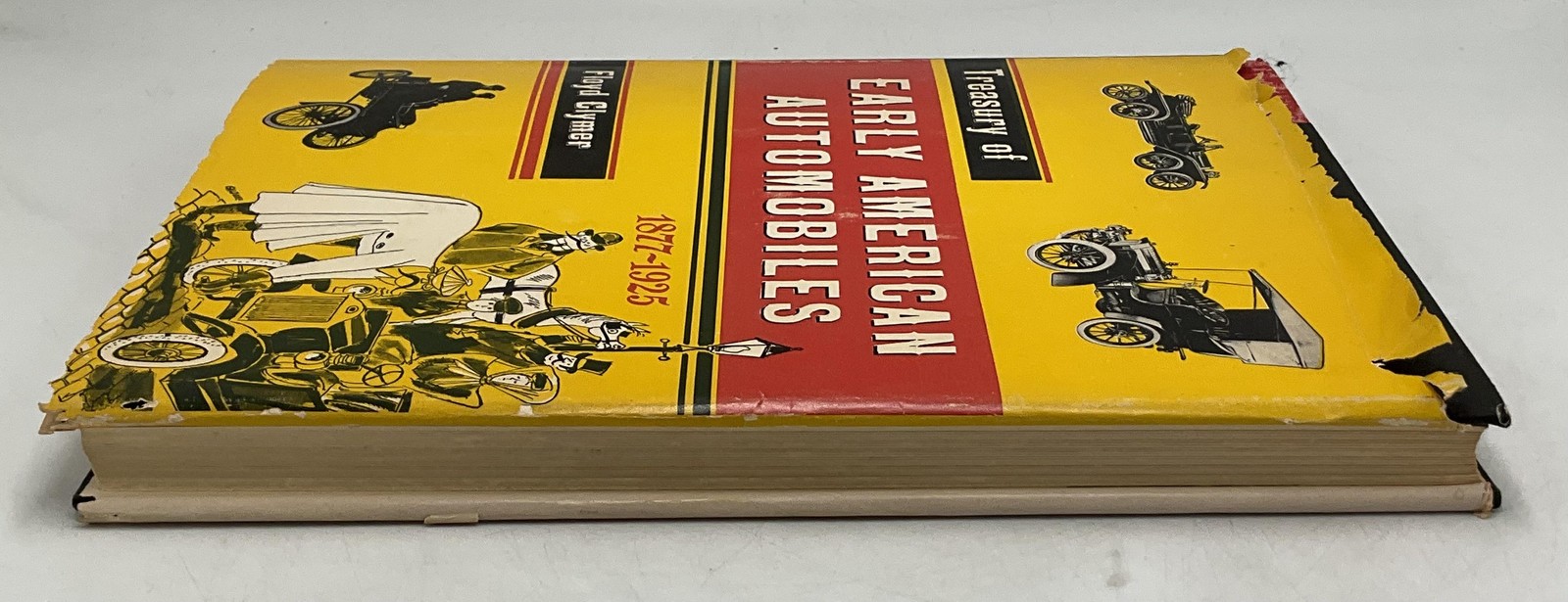 VINTAGE TREASURY OF EARLY AMERICAN AUTOMOBILES 1877-1925 BONANZA DJ HC