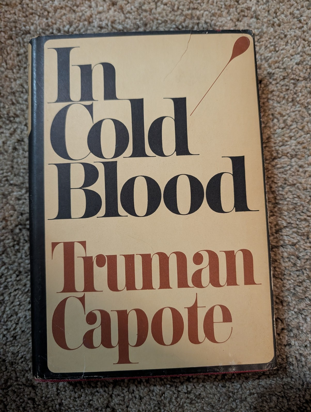 Truman Capote In Cold Blood Hardcover 1965 Random House True Crime
