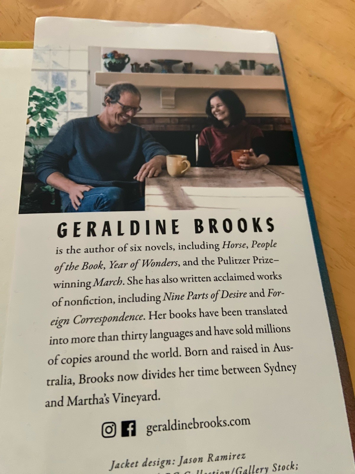 Memorial Days: A Memoir – SIGNED by Geraldine Brooks LN HC 1st Print FREE S/H
