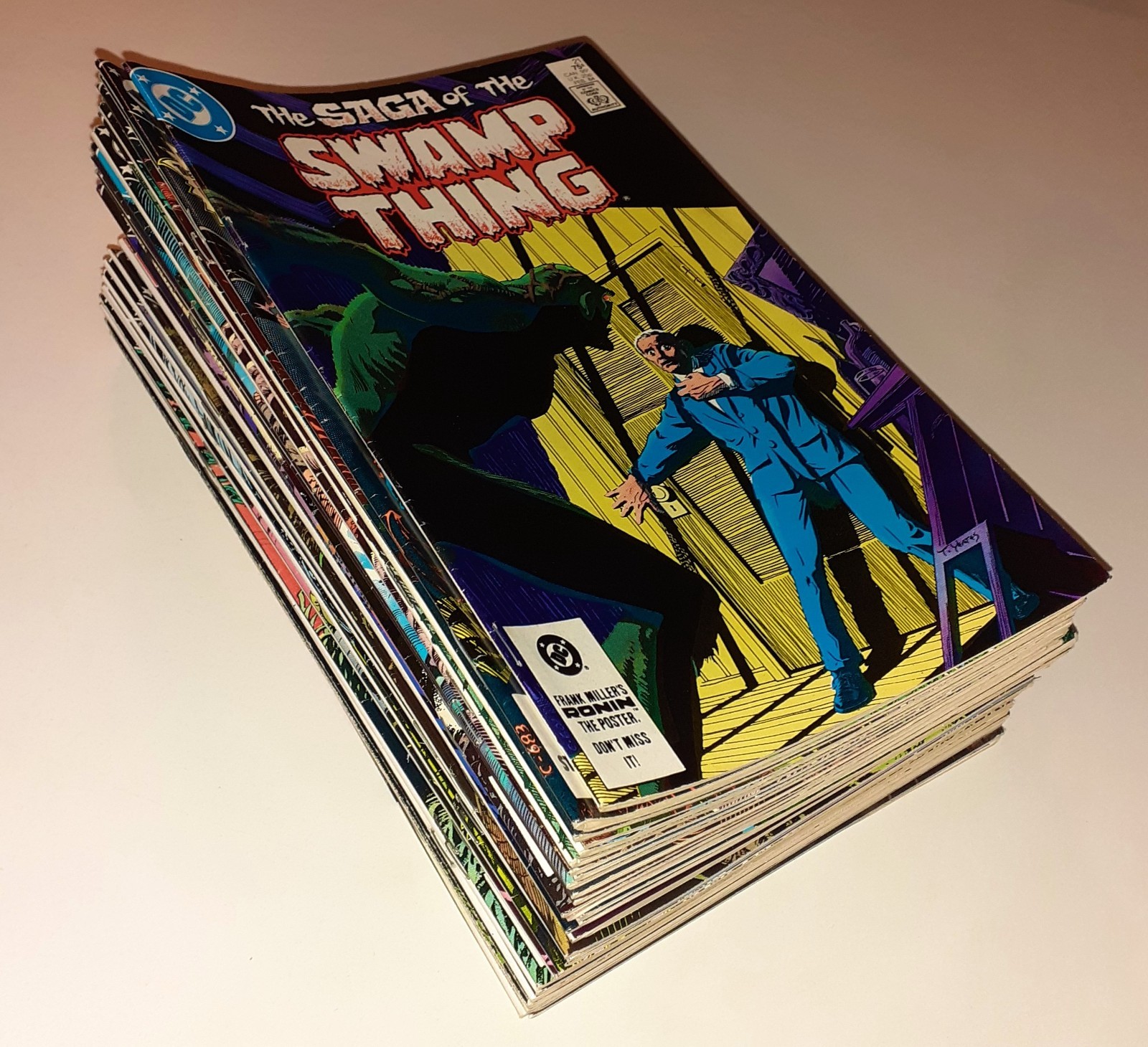 43x Huge SWAMP THING no.20-64 lot DC 1984 ALAN MOORE inc 37 1st JOHN CONSTANTINE