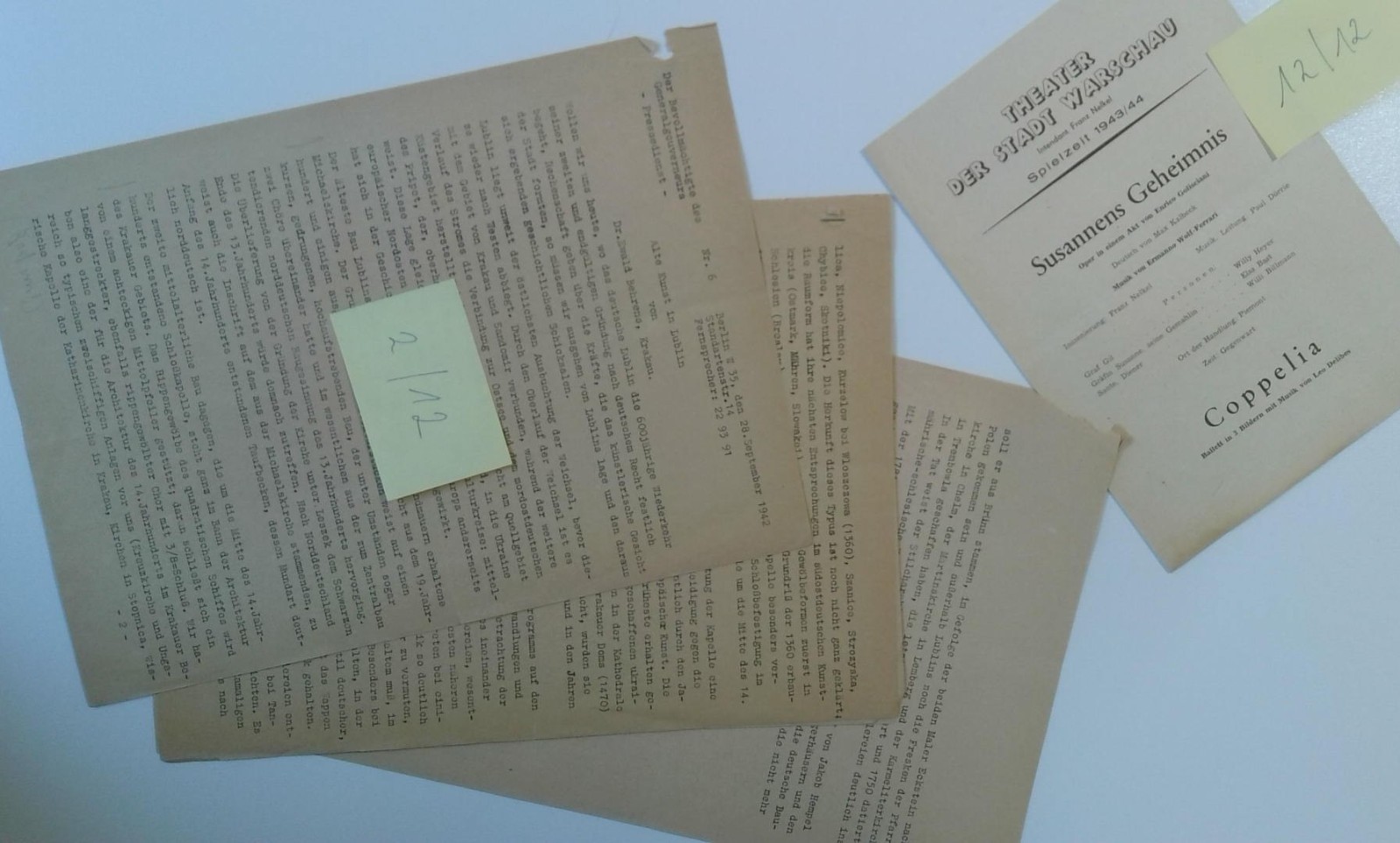 Umfassendes Konglomerat des Bevollmächtigten des Generalgouverneurs ca.1933-1944