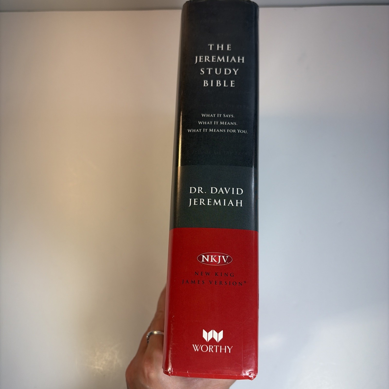 Jeremiah Study Bible-NKJV (Hardback or Cased Book) Dust Jacket Jeremiah