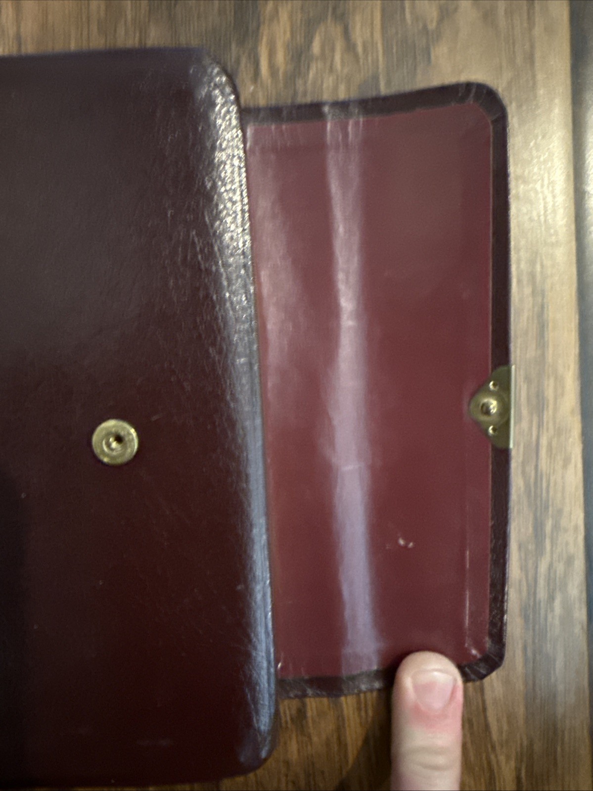 NIV Compact Reference Bible 1988 Burgundy Bonded Leather Snap-Flap