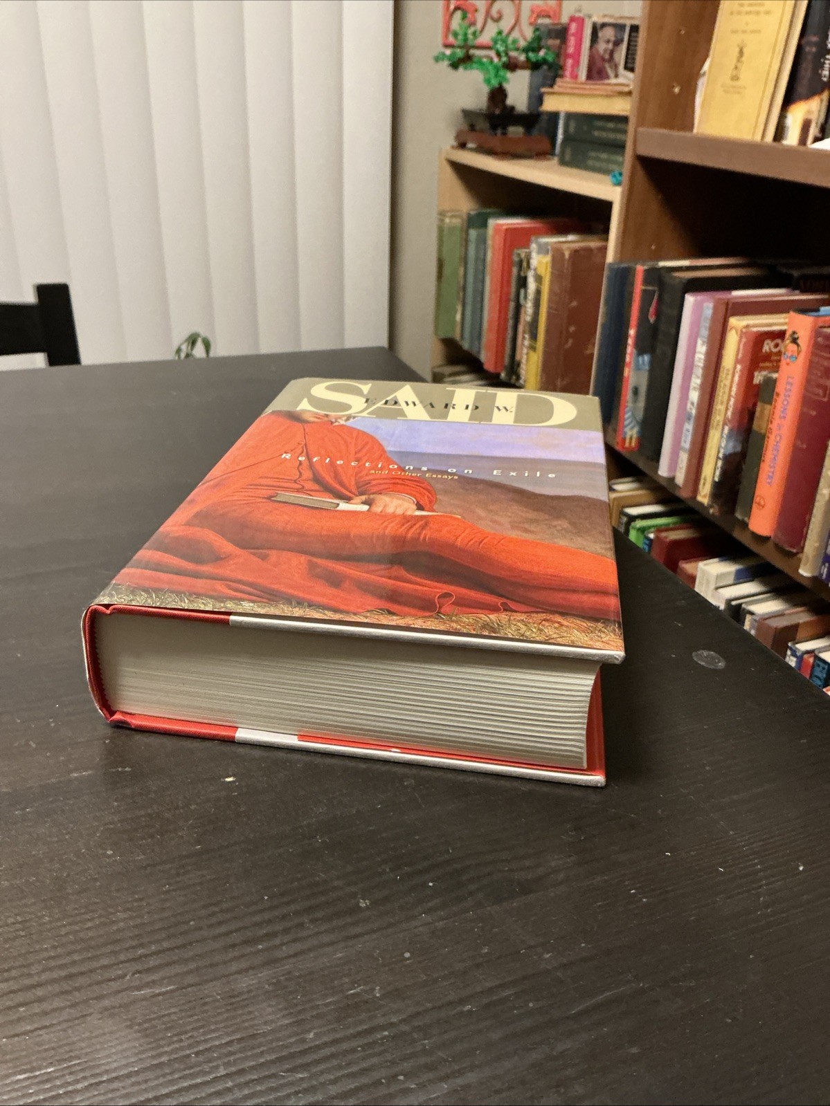 2001 1ST EDITION/ 2ND PRINTING Edward Said REFLECTIONS ON EXILE – HCDJ VG