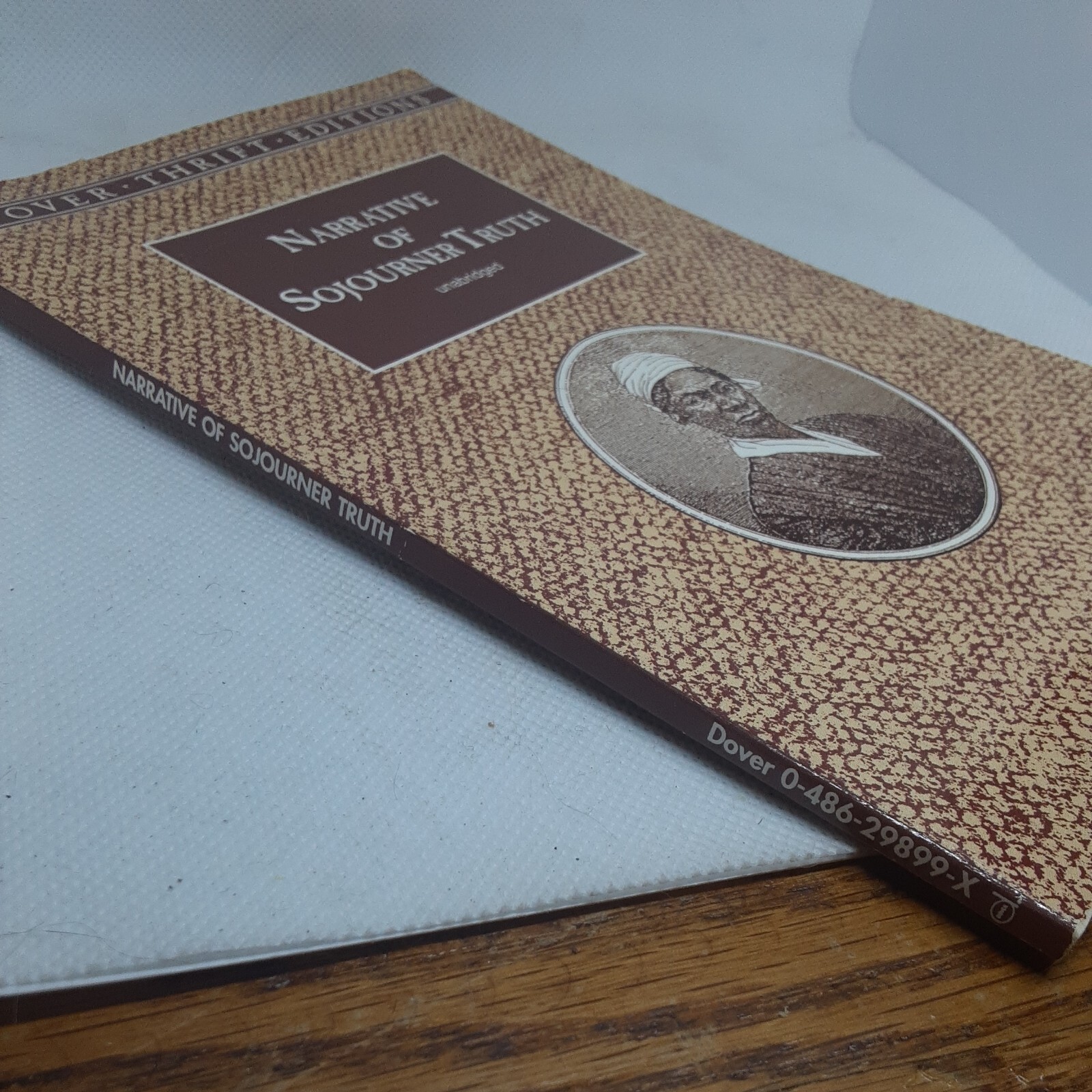 Narrative Of Sojourner Truth Dover Thrift Editions Unabridged Paul Negri 1997 PB